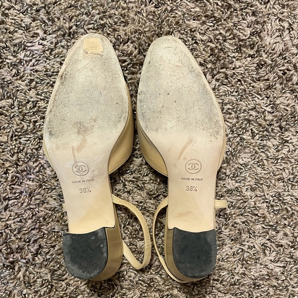 CHANEL classic slingback 100% authentic! EUC - Picture 12 of 15